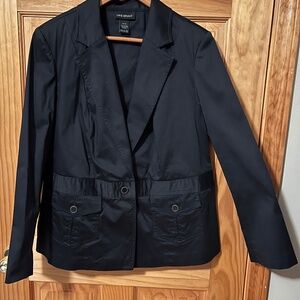 Lane Bryant women’s jacket/ blazer black long sleeve size xl or 14/16